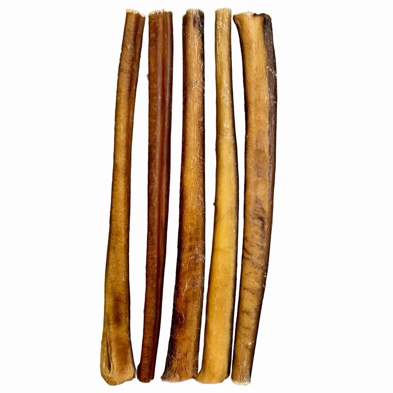 BullyBites™ 12” Natural Dog Chew Sticks – 5 lb Pack